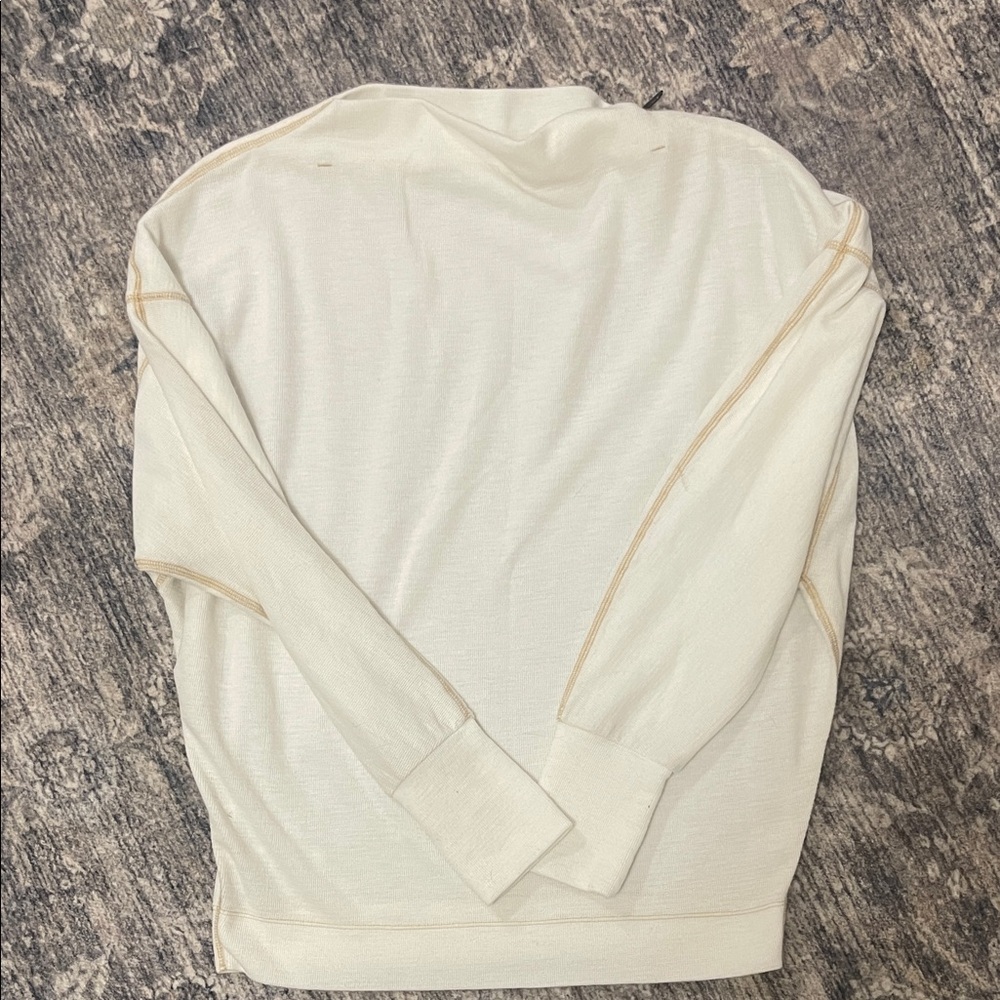 We The Free Cream Crewneck Shirt